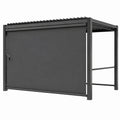 Pergola Bioclimatique R¨¦glable - 277 x 208 cm - Gris