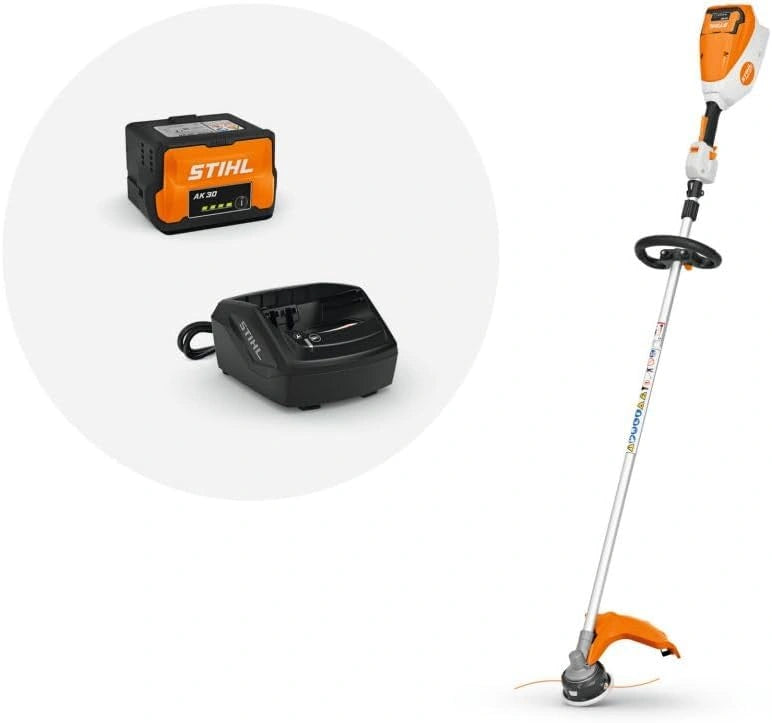 Tondeuse à batterie STIHL FSA 80 R avec kit AK 30 et chargeur AL 101