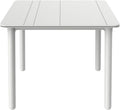 Table Carrée Résol Noa 90x90 cm pour Intérieur et Extérieur, Polyvalente et Légère