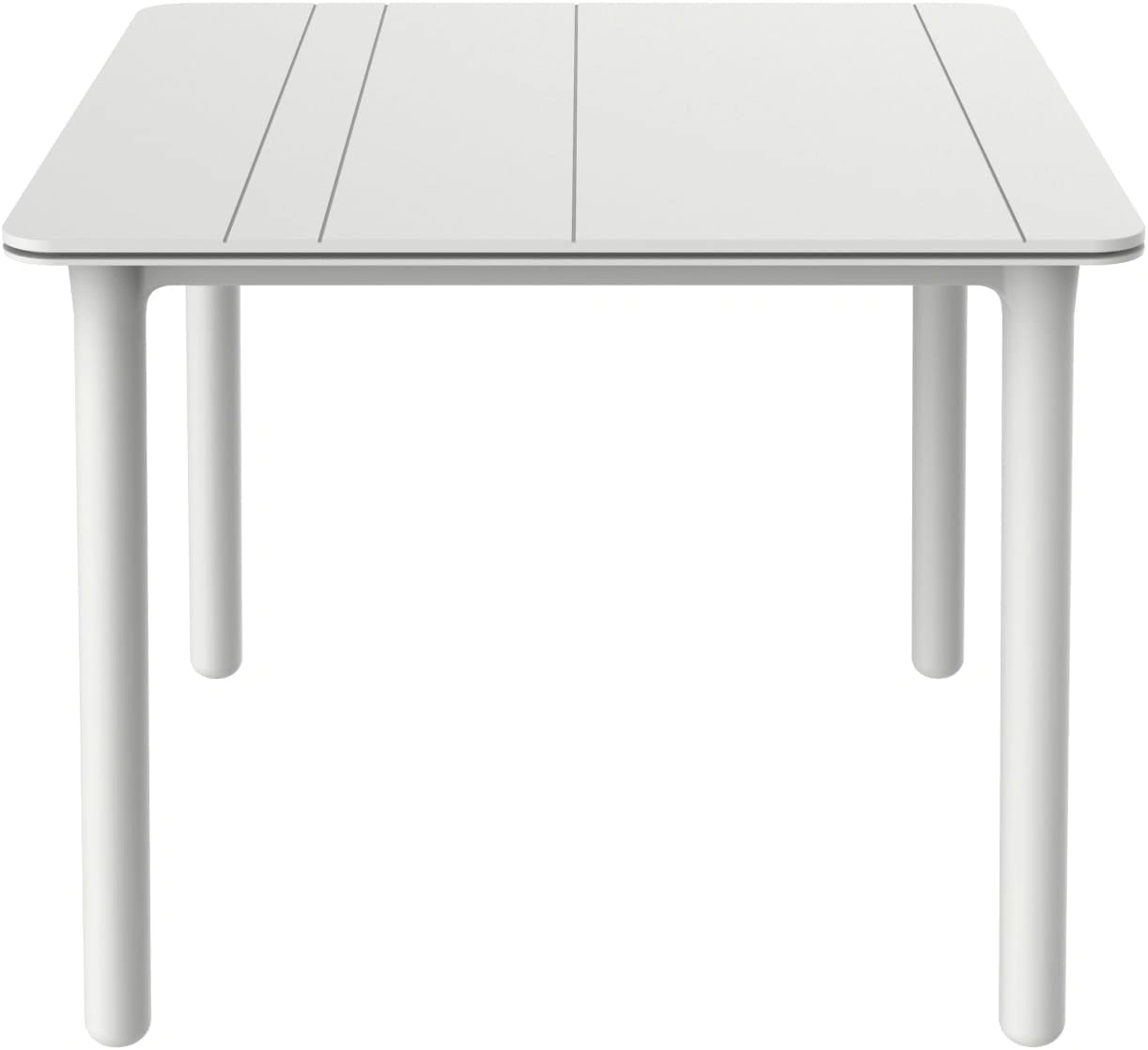 Table Carrée Résol Noa 90x90 cm pour Intérieur et Extérieur, Polyvalente et Légère