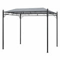 Abri de jardin inclinable en m¨¦tal 3x2.5 m - Gris
