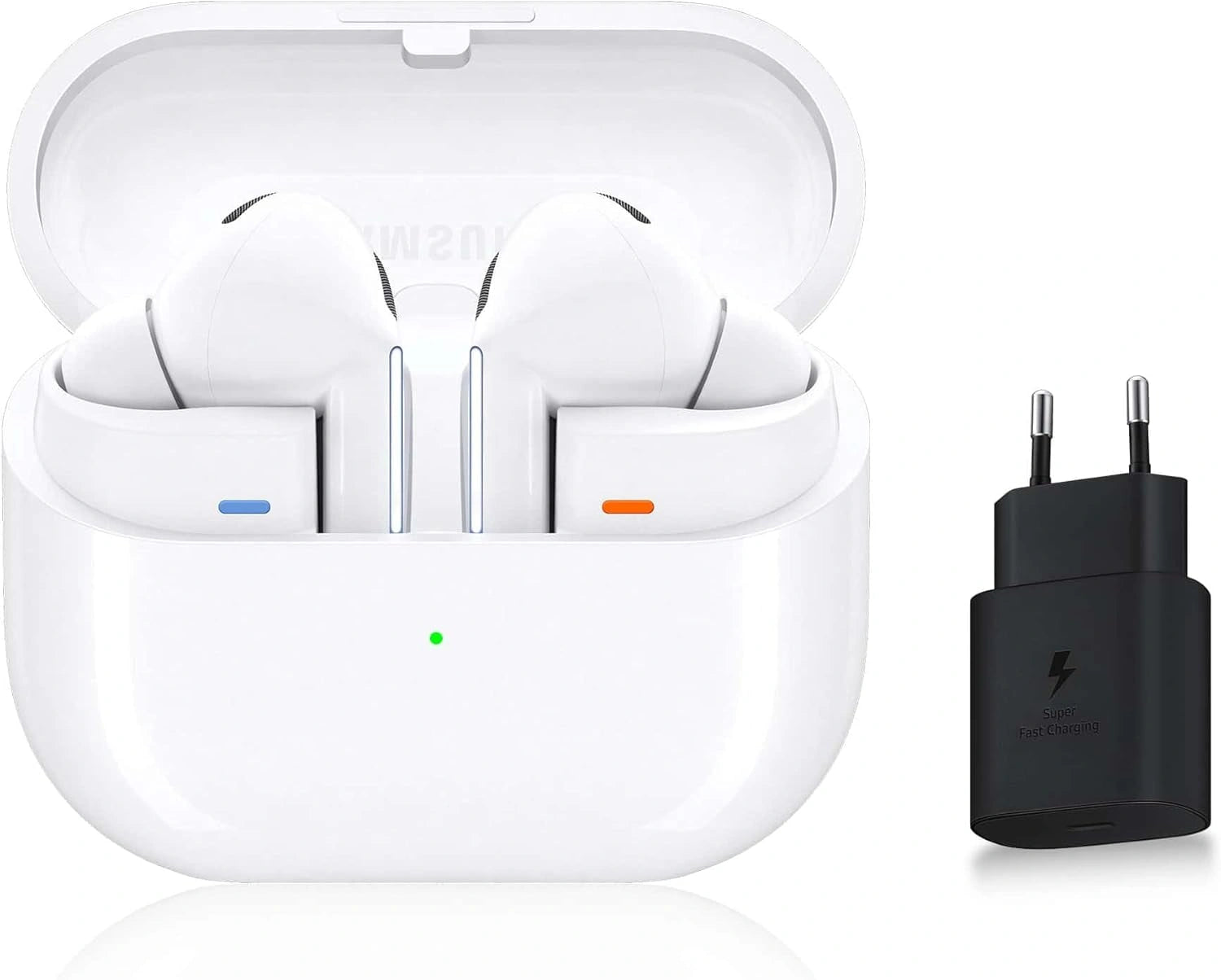 Samsung Galaxy Buds3 Pro Écouteurs Bluetooth avec Réduction de Bruit Active, Audio 360 et Charge Rapide, Blanc - Exclusivité Amazon