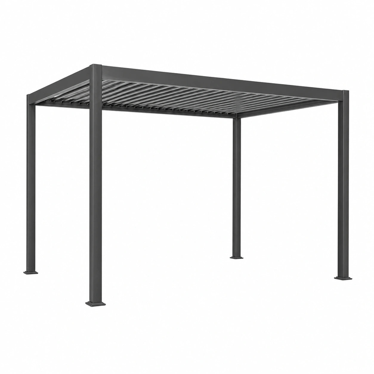 Pergola Bioclimatique en Aluminium 4x3m Anthracite
