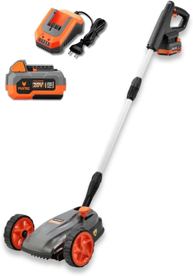 Tondeuse à Batterie FUXTEC FX-E1RMEH20 - 20V, 4Ah, Coupe 22cm, Légère et Compacte