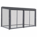 Moustiquaire pour Pergola Bioclimatique en Polyester 6 x 3,5m