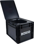 Toilette Sèche Portable BOXIO avec Séparateur d'Urine - Idéale pour Camping, Bateaux et Voyages