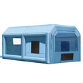 Cabine de Peinture Gonflable VEVOR 6,4x4,1x3 m avec Ventilateur 1100 W et Filtration