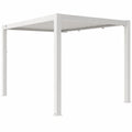 Pergola Murale 3x4 m en Aluminium ¨¤ Lames Orientables