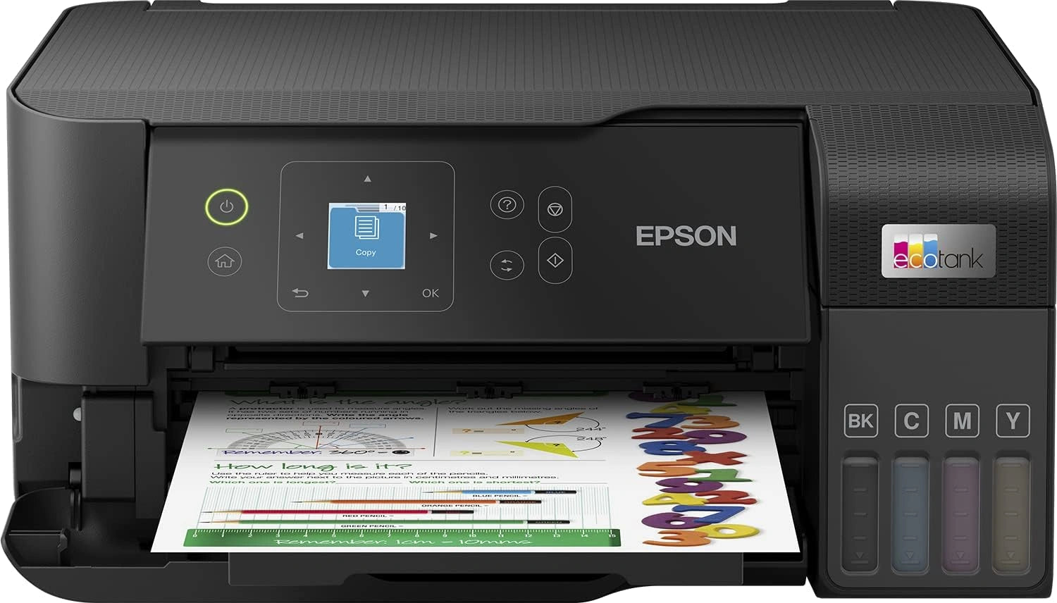 Imprimante Multifonction A4 EcoTank ET-2840 avec Réservoir d'Encre Wi-Fi, Autonomie de 3 Ans