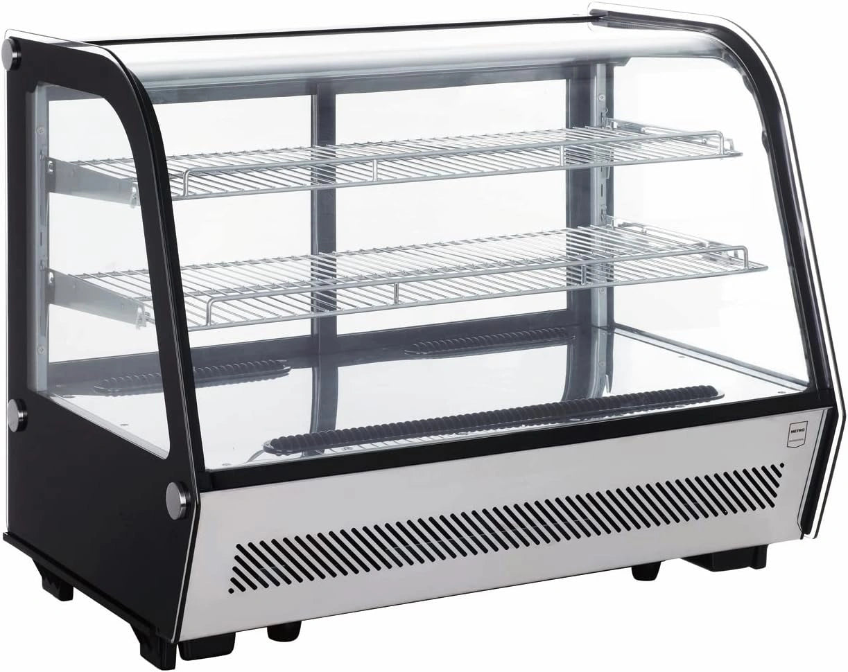 Vitrine Réfrigérée Positive Métro Pro, 130L, Acier Inoxydable/Verre, 88x56.8x68.6cm