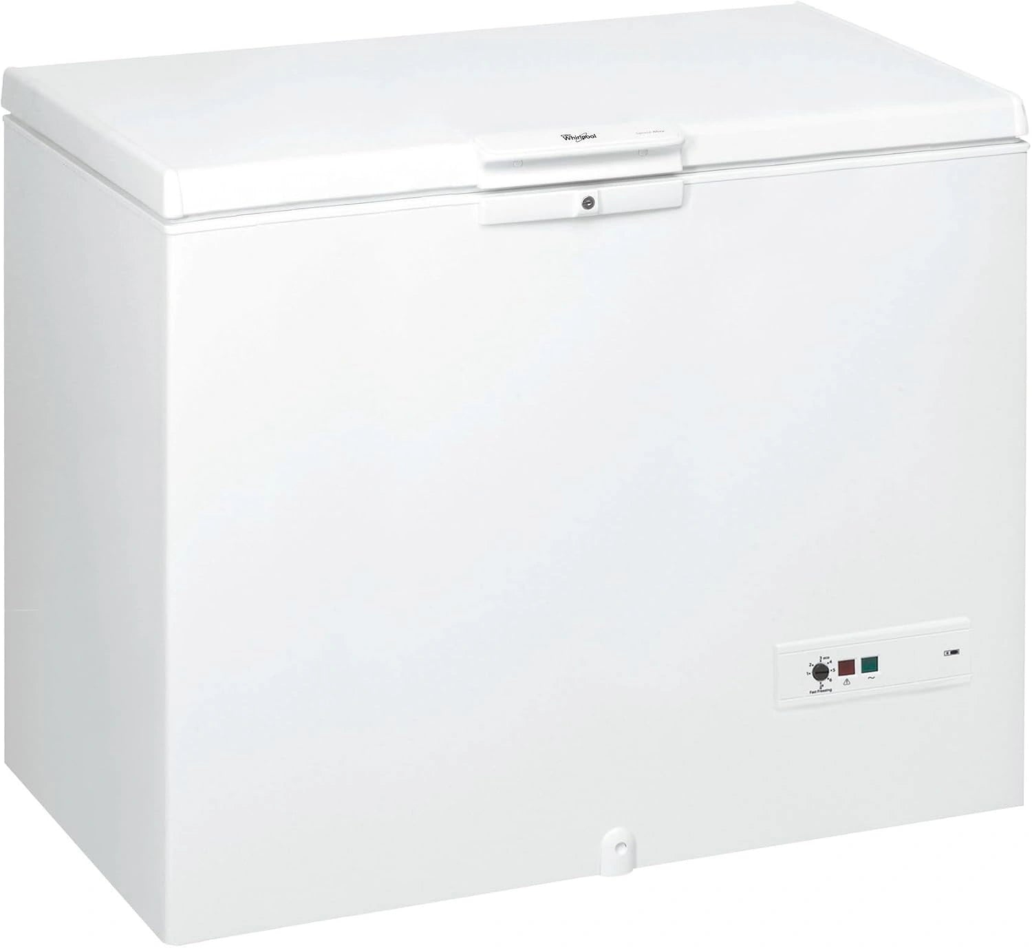 Congélateur Coffre Whirlpool 390L Blanc Économique Statique A++