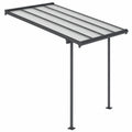 Pergola en Aluminium et Polycarbonate pour Terrasse Moderne