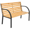 Banc de Jardin en Bois 2 Places, R¨¦sistant aux Intemp¨¦ries