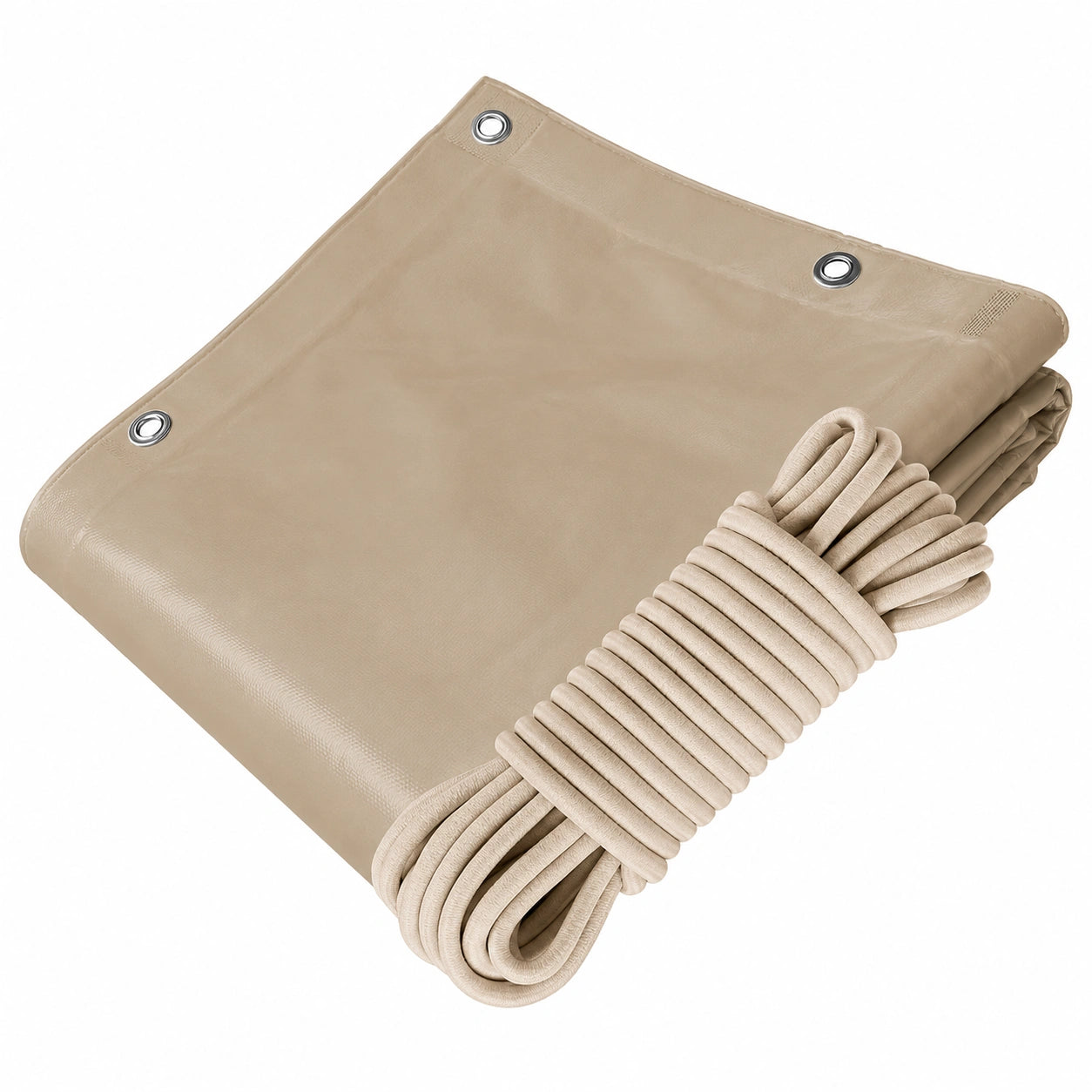 Bache Pergola Beige Fonc¨¦ 3x4 m avec Sandow Ivoire 20m