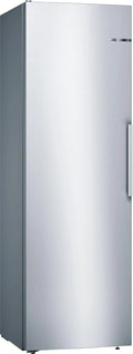 Réfrigérateur Bosch Série 4, 1 Porte, 346L, Libre-Posée, Inox, 186x60cm