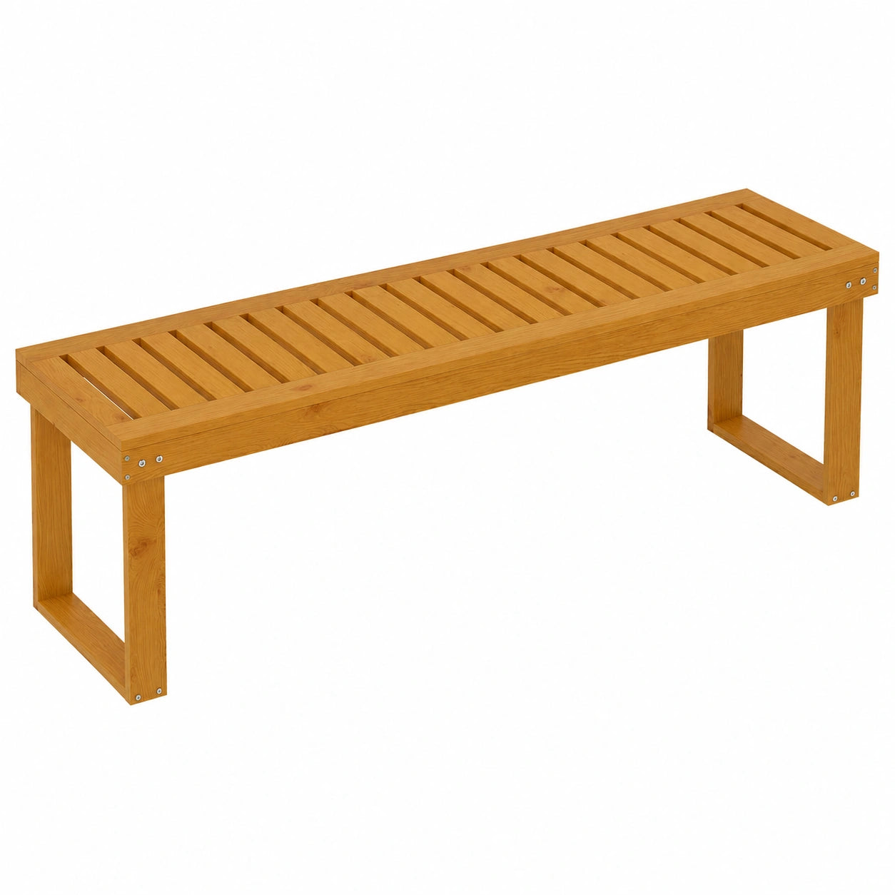 Banc de Jardin en Bois 2 Places avec Assise ¨¤ Lattes