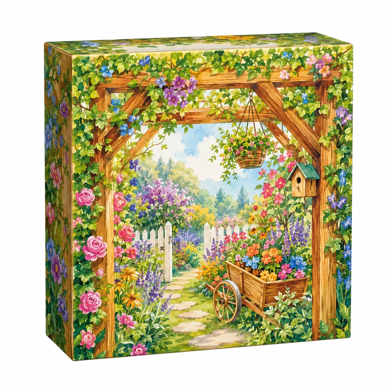 Jeu de Soci¨¦t¨¦ de Jardinage, Placement de Tuiles, 1-4 Joueurs, Mode Solo, D¨¨s 10 Ans