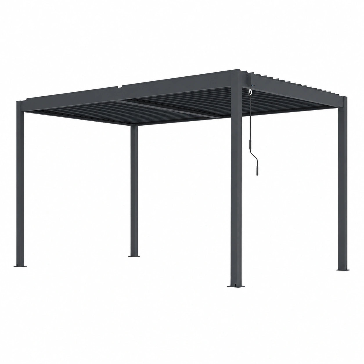 Pergola Bioclimatique Autoportante en Aluminium 12 m2