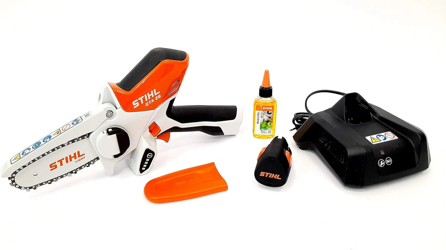 Scie à batterie Stihl GTA 26 avec batterie AS2 et chargeur AL1