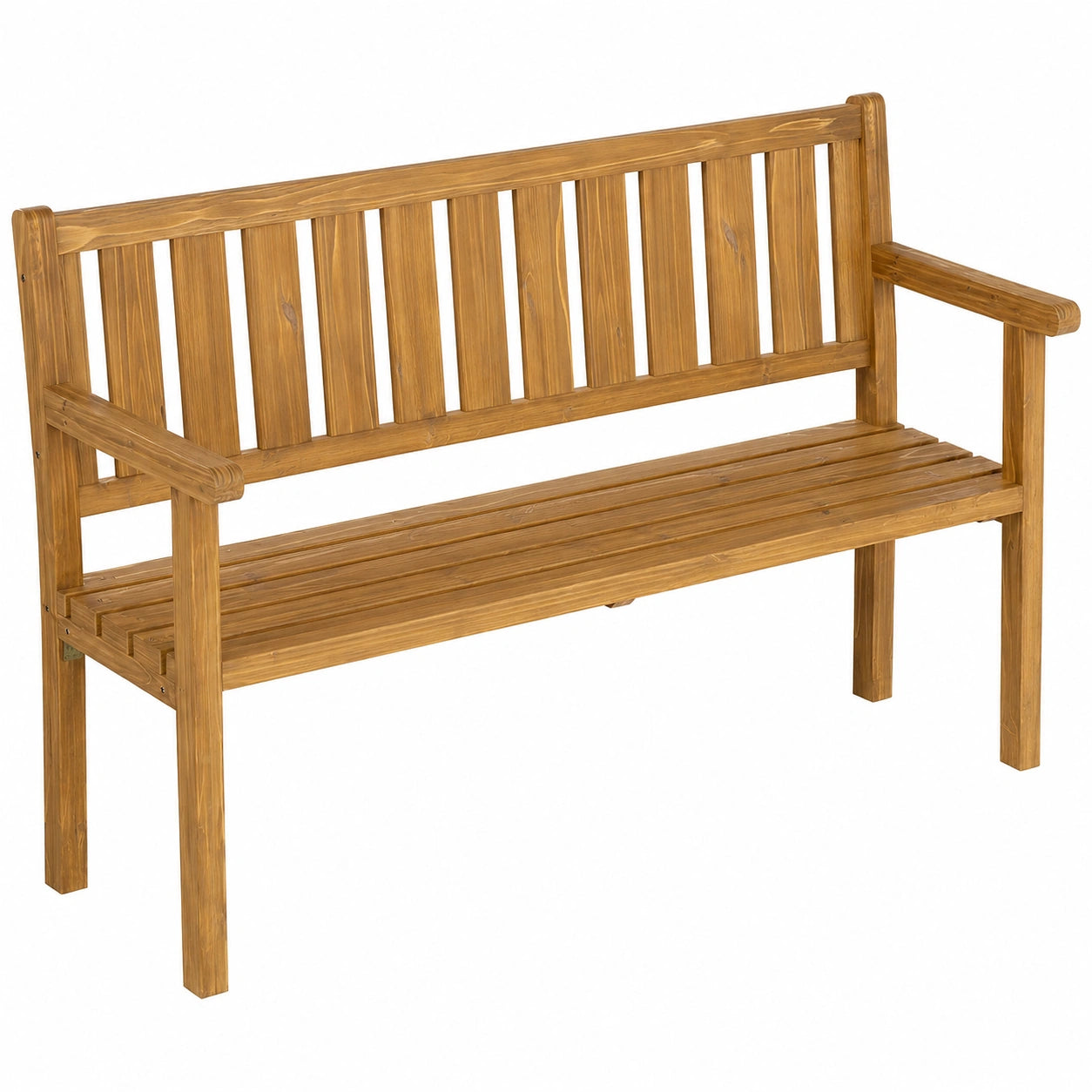 Banc de Jardin en Bois pour Ext¨¦rieur 3 Places, Capacit¨¦ 360 kg