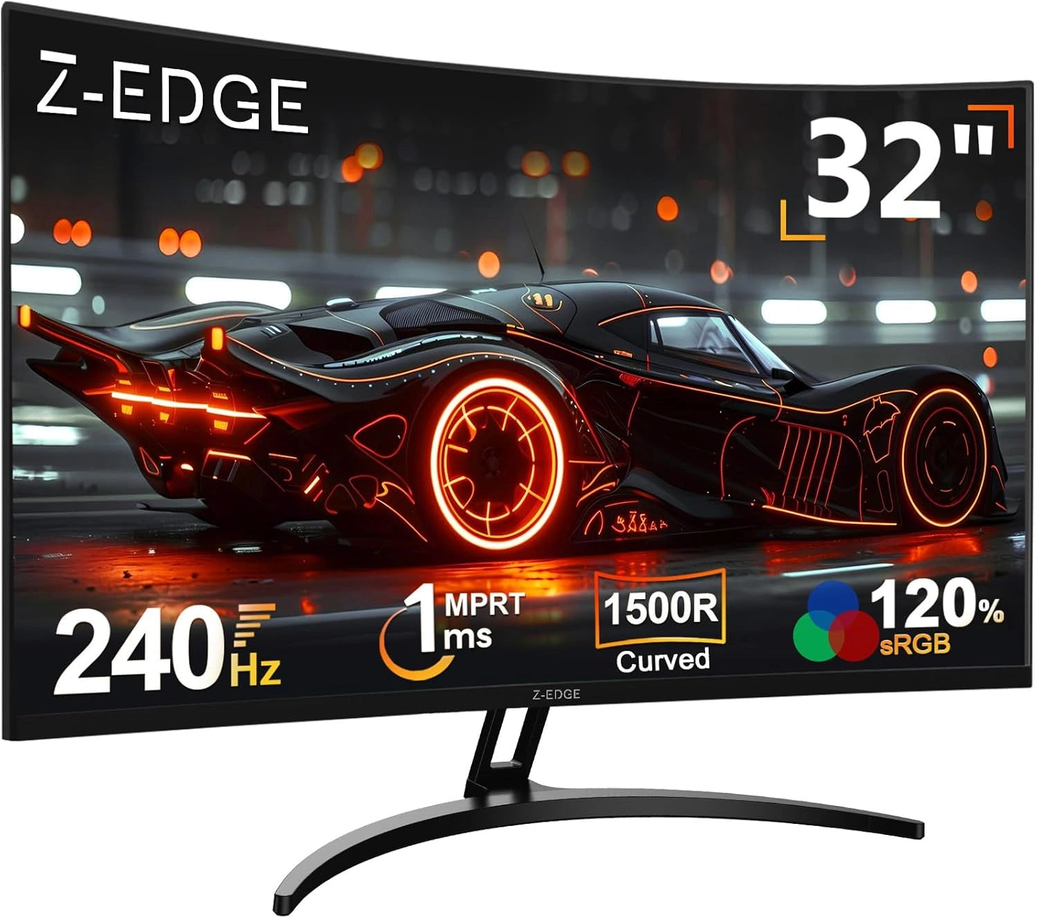 Moniteur Gaming Incurvé 32'' 240Hz 1ms - FreeSync, Full HD, Cadre Fin