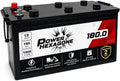 Batterie de Camion 12V 180Ah - Démarrage 1100A Sans Entretien