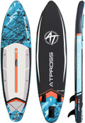 Planche de Paddle Gonflable 350 cm, 200 kg, Pour Adultes, Kit Accessoires Premium, Sac à Dos Inclus, Antidérapante, Yoga et Kayak