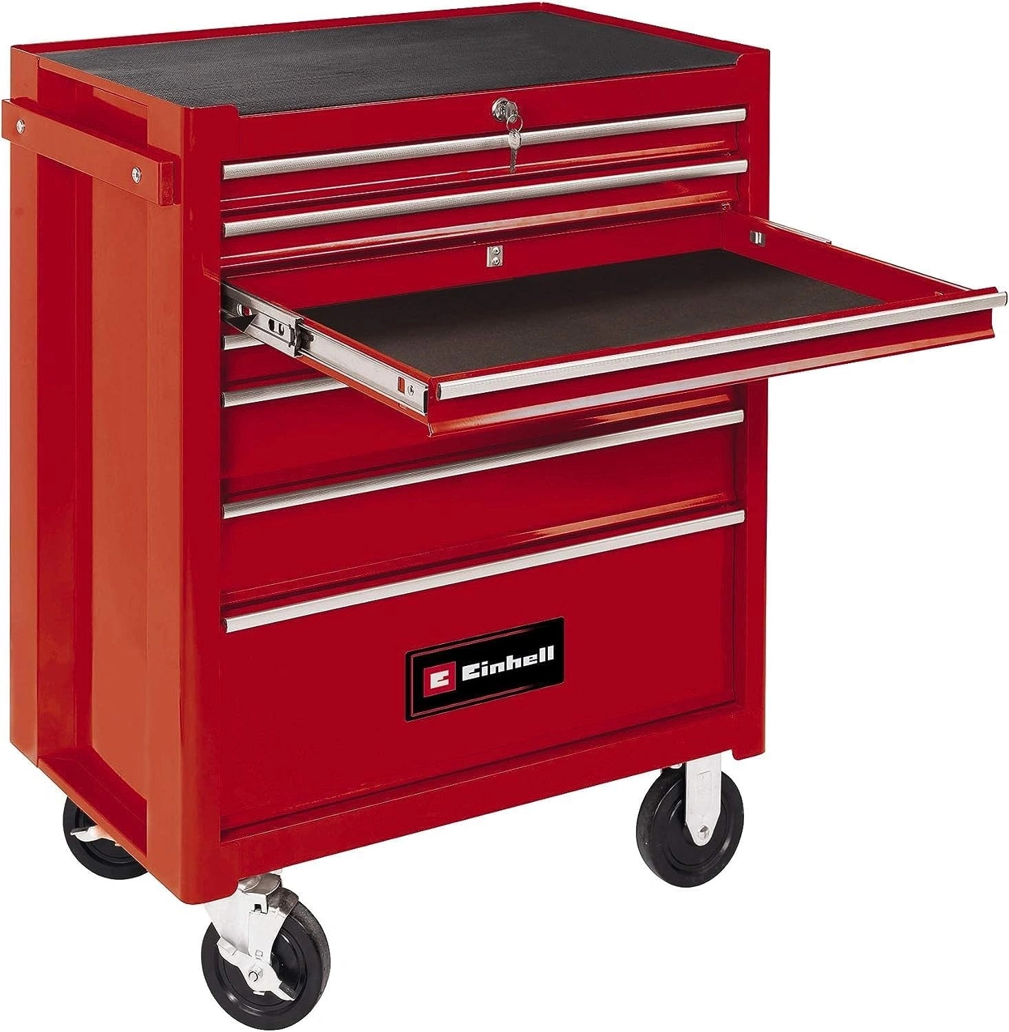 Servante d'atelier Einhell TC-TW 150, 7 tiroirs verrouillables, charge maximum 150 kg