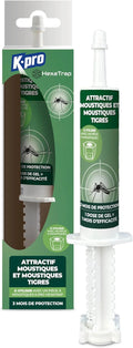 K.PRO Solution Anti-Moustiques 30g | Compatible avec Pièges Électriques, Efficace Contre Moustiques et Moustiques Tigres, Portée 300 m², Sécuritaire et Inodore