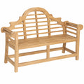Banc de Jardin en Bois Exotique 150 cm