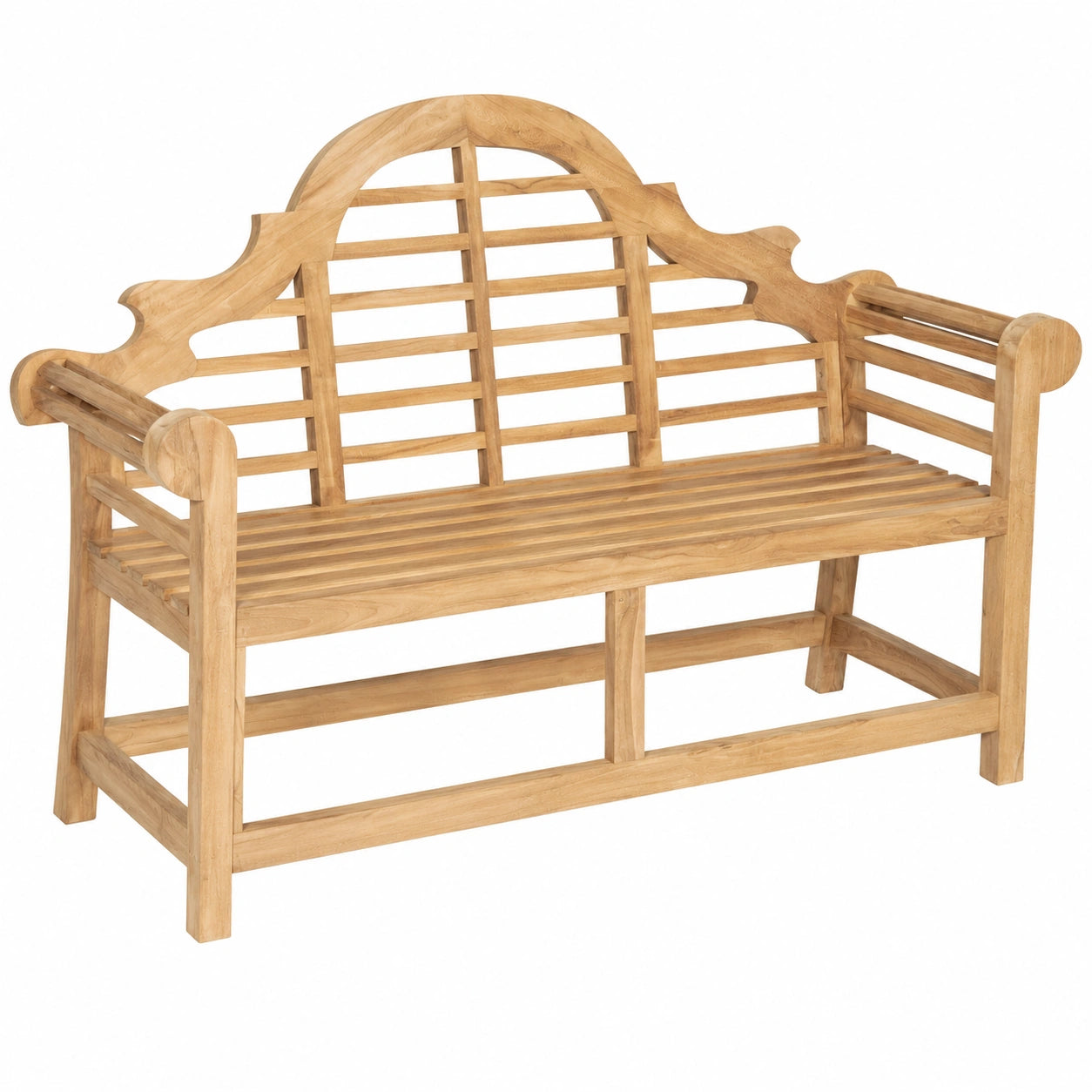 Banc de Jardin en Bois Exotique 150 cm