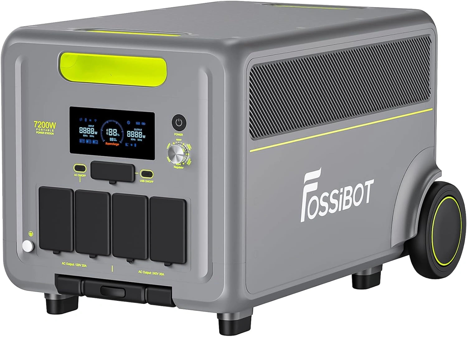 Générateur Portable FOSSIBOT F7200 7200W avec Batterie LiFePO4