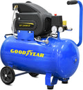 Compresseur d'air 50L Goodyear, Aspiration 188L/min, 2 800 tr/min, 8 bars, Surcharge protégée