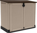 Abri de Jardin Extérieur Keter Store-It-Out Midi 800L, Taupe/Beige