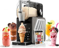 Machine à Granita 2,5 L - Slushie Maison avec Écran LED et 6 Programmes : Glaces, Margaritas, Frappés, Milkshakes, Nettoyage Auto, Sans Glace - Noir